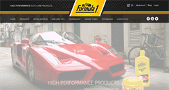 Desktop Screenshot of formula1wax.com